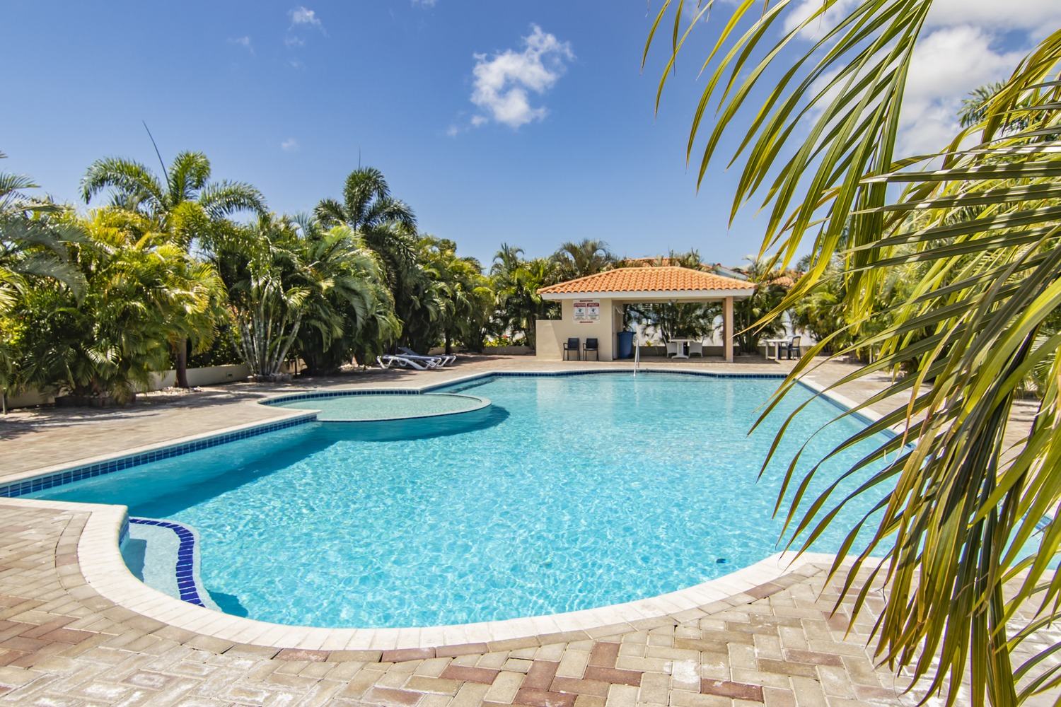 Zwembad van resort Marbella Estate